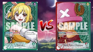 One Piece TCG Carrot VS Tony Tony Chopper [upl. by Eetse]