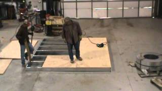 Shed floor sheeting assembly [upl. by Egroej36]