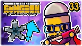 Kruller quotbladequot Synergy  Part 33  Lets Play Enter the Gungeon Farewell to Arms  Gameplay [upl. by Innaig]