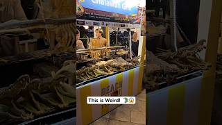 Eating Crocodile in Bangkok 😱🐊 shorts vlog [upl. by Airrat]