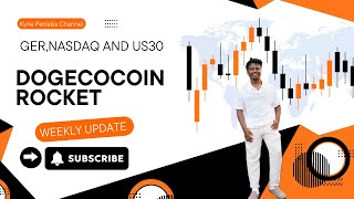 DOGRCOIN MOVING QUICK GER30NASDAQ AND US30 WEEKLY UPDATE [upl. by Maeve]