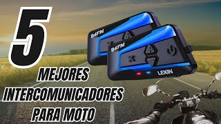 🎧🏍️ Los 7 MEJORES Intercomunicadores para Motos BARATOS de Amazon 2024✅CalidadPrecio Bluetooth [upl. by Spillar]