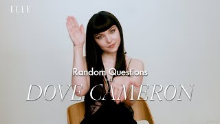 Dove Cameron On Being A Capricorn Next Tattoo and Favourite French Phrase  Random Questions [upl. by Fin580]