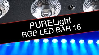 Purelight RGB LED BAR 18 [upl. by Jillie]