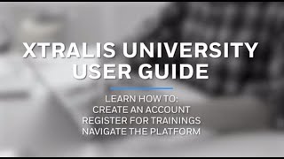 Xtralis University  User Guide [upl. by Llennaj732]