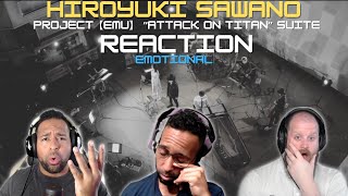 So Much Emotion  Hiroyuki Sawano  Project【emU】 “Attack on Titan” suite  StayingOffTopic REACTION [upl. by Dixil]