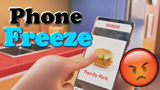 Grubhub Ad but the guys phone freezes [upl. by Ahseyk]