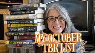 Help Me Pick My October Reading List  My October TBR  Spooky Book Haul [upl. by Irakuy]