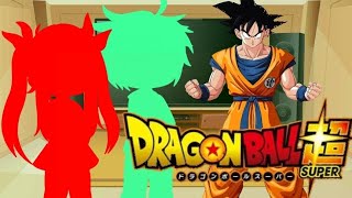 los personajes  reacciona a goku [upl. by Eiromem]