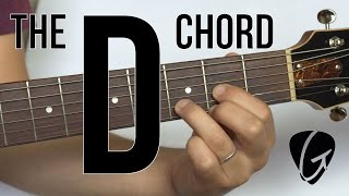 Learn the D Chord [upl. by Nolyd]