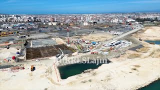 Çfarë ndodh në kantierin e ndërtimit të quotDurrës Yacht Marinaquot [upl. by Norraa]