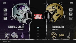 Kansas State at Colorado [upl. by Adnale]