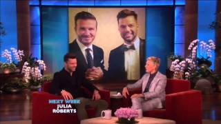 INTERVIEW Ricky Martin on The Ellen DeGeneres show  May 2 2014  HD [upl. by Myrtia579]