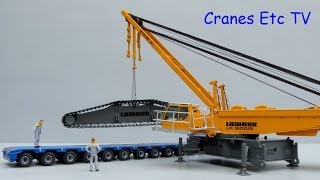 NZG Liebherr LR 16002 Crawler Crane by Cranes Etc TV [upl. by Meenen931]