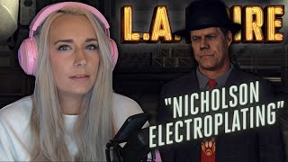 Nicholson Electroplating  LA Noire Pt 21  First Play Through  LiteWeight Gaming [upl. by Alyhc21]