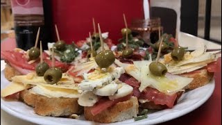 COMO PREPARAR MONTADITOS O TAPAS ESPAÑOLAS How to prepare spanish mounts [upl. by Adamsun951]