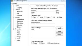 Putty Terminal emulation video [upl. by Aseeram]