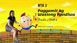 MTB 3 Quarter 3 Week 6 l Paggamit ng Wastong Pandiwa l MelcBased l Rutch TV [upl. by Werbel]