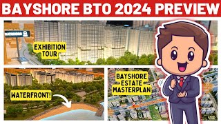 Bayshore BTO 2024 Project Preview  HDB Hub Exhibition Walking Tour [upl. by Hurst460]