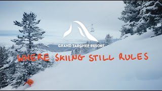 Grand Targhee Where Skiing Still Rules [upl. by Erodasi]