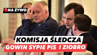 JAROSŁAW GOWIN POGRĄŻA PiS – Sejmowa Komisja Śledcza 🔴na żywo [upl. by Afatsuom992]