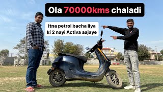 Honest 70000 KMs Review of OLA S1 PRO  Part  2  On Public Demand [upl. by Eveneg531]