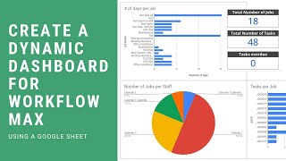 Create a dynamic dashboard for WorkflowMax with Google Sheets [upl. by Darell]