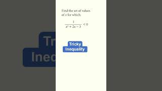 How to solve a polynomial inequality [upl. by Lara906]