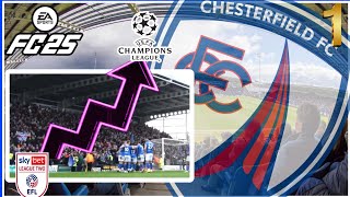 IT BEGINS CHESTERFIELD FC CAREER MODE FC25 [upl. by Rahman601]