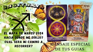 🗺️Sagitario♐️MUY IMPORTANTE✨QUE PASARA EN TU VIDA EN MARZO 2024🙏🏼TRAZAMOS EL MAPA sagitario amor [upl. by Monroy519]