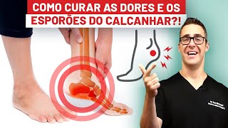 Como curar a Fascite Plantar RÁPIDO amp PARA SEMPRE Dor no Calcanhar amp Esporão [upl. by Torrance159]