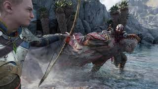 Kratos Kill dreki the dragon  God of war Ragnarök  godofwarragnarok [upl. by Sanjay746]