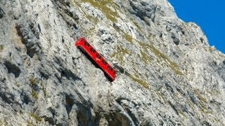 Pilatus  Steilste Zahnradbahn der Welt [upl. by Suolkcin]