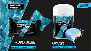 Topline Seven Turbo Mint  Nuevo chicle confitado sin azúcar [upl. by Cherian]