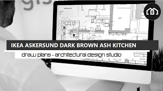 IKEA ASKERSUND Dark Brown Kitchen  Open Your Heart To The Warmth Of A Brown Kitchen Design [upl. by Anitsrhc]