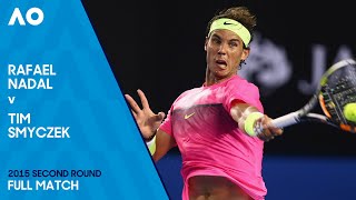 Rafael Nadal v Tim Smyczek Full Match  Australian Open 2015 Second Round [upl. by Enorahs767]