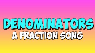 fractions song denominator [upl. by Adelle682]