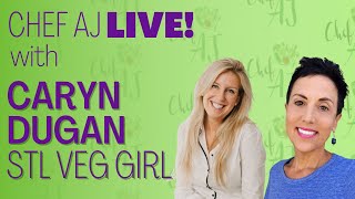 VEGAN Eggplant Recipes  Interview and Cooking with Caryn Dugan [upl. by Annohsed413]