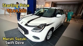 Maruti Suzuki Swift Dzire  Swift Dzire In white colour  New Model Swift Dzire  Best Car swift [upl. by Bonita]