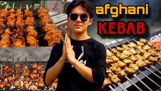 Afghani chicken Kebab in Delhi 《》cooked chicken Kebab in home with javidsamir [upl. by Courtland]