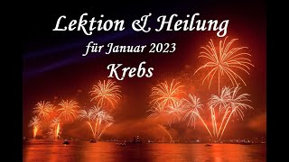 🌈Krebs Jan 2023 FIKTIVE Angst amp Gefahr enttarnen amp PROGNOSE des VERSTANDES NEU bewerten  SIEG🌈 [upl. by Orlene]