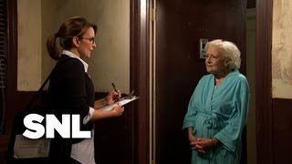 Census Taker vs Old Lady  SNL [upl. by Aihsoek]