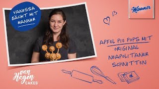 Apfel Pie Pops mit Original Neapolitaner Schnitten  Vanessa bäckt mit Manner [upl. by Pardew]