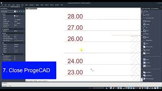 Dwf to Dxf using ProgeCAD [upl. by Llohcin]