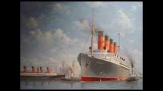 RMS Mauretania Cunard Line Wiener Blut Waltz  Strings [upl. by Elkraps9]