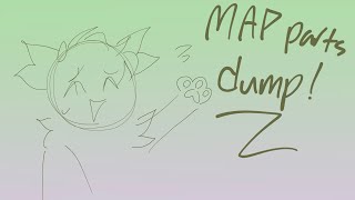 bunch of map parts dump [upl. by Ahseekan]