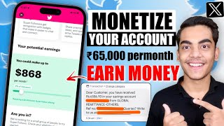 Twitter Monetization 2023  How To Monetize Your Twitter Account  Twitter Earning Criteria [upl. by Niggem]