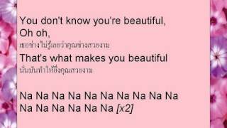 เรียนภาษากับเพลง What makes you beautiful cover by CIMORELLI [upl. by Enier]