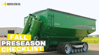 Grain Cart Preseason Checklist  North Star Ag [upl. by Ait]