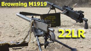 Browning M1919 22 Caliber Machine Gun [upl. by Garnet330]